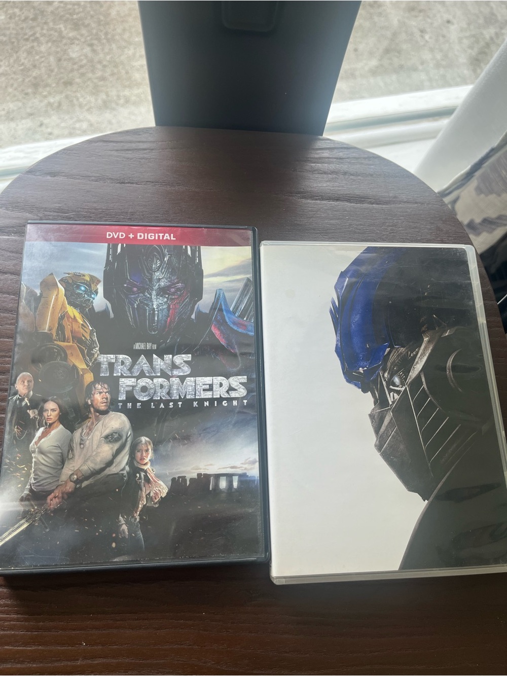 Transformers: The Last Knight DVD + Digital - Blue and Metallic Cover